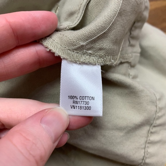 Y2K Converse Hooded Utility Coat Womens Large Cotton Belt Double Breasted Jacket - Picture 7 of 8